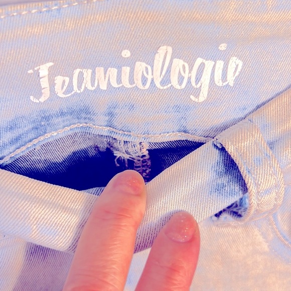 Skinny Denim Jeggings (6) Stretchy Light Blue Jeaniogy resemble Denim Jeans - Picture 7 of 12